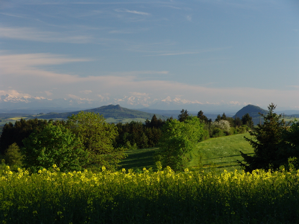 Hegau mit Hohenstoffel und Hohenhewen