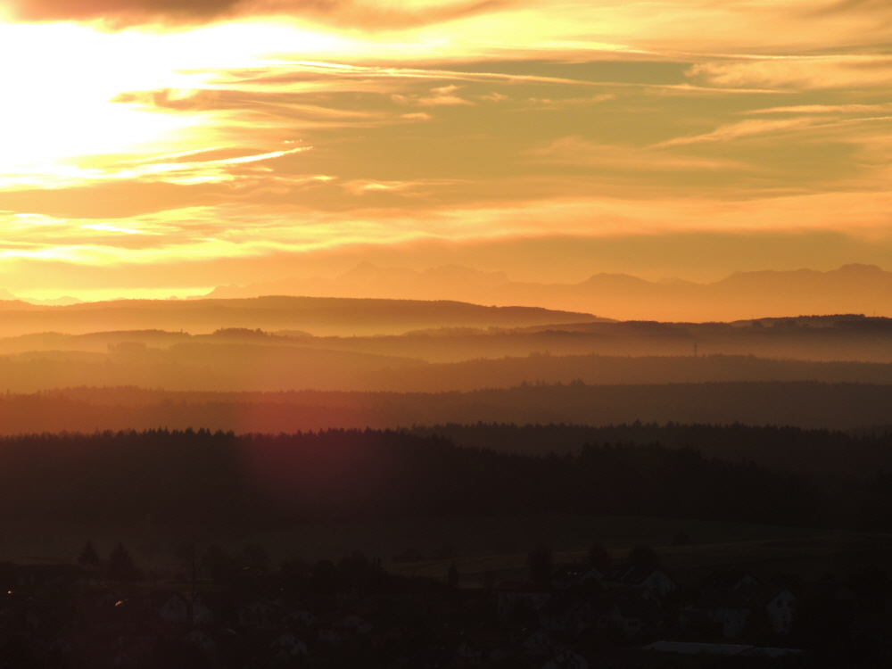 Bayrische Alpen ber Emmingen