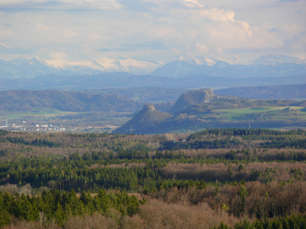 Hohenkrhen und Hohentwiel